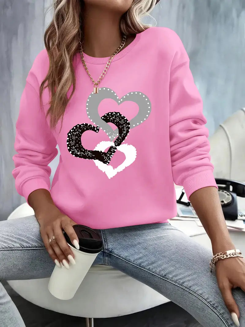 Cozy Graceful Sweatshirt | Støtte Brystkreft