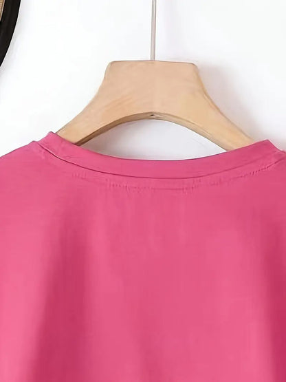 Glittered Hearts Shirt | Støtt brystkreft