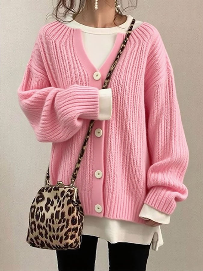 Cute Pink Sweater | Støtt brystkreft