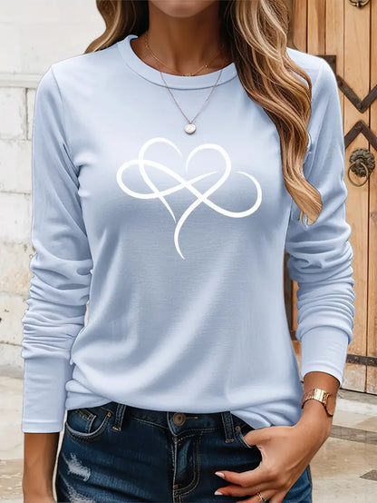 Infinite Heart Sweatshirt | Støtte Brystkreft