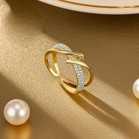Graceful Gold Ring | Støtt brystkreft
