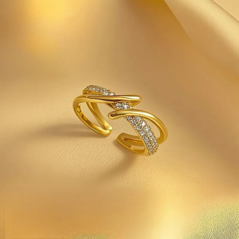 Graceful Gold Ring | Støtt brystkreft
